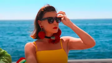 Collier ras du cou Dolce & Gabbana Rose-Appliqué porté par Bronwyn Newport comme on le voit dans The Real Housewives of Salt Lake City (S05E14)