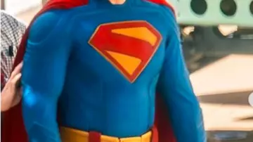 Superman 2025 David Corenswet Blue Leather Jacket