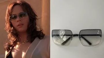 Gafas de sol Chanel Rhinestone Gradient usadas por Julie Cooper (Melinda Clarke) como se ve en The O.C. (S02E02)