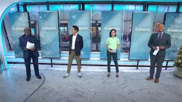 Nike x Patta Air Max 1 Sneakers in Noise Aqua worn by Brian Cheung as seen in Today on  December 20, 2024