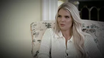 Frame Open Stitch Shrunken Cardigan worn by Madison LeCroy as seen in Southern Charm (S10E02)