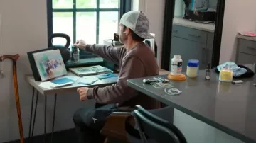 Pantalones Jordan Dri-FIT Sport Crossover Fleece para hombre usados por Jarrett Thomas como se ve en Southern Charm (T10E03)