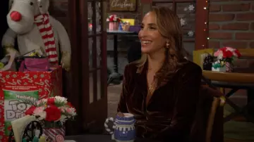 House of Harlow 1960 x Revolve Oriley Blazer Vestido usado por Lily Winters (Christel Khalil) como se vio en The Young and the Restless el 12 de diciembre de 2024