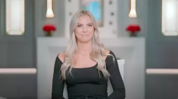 Tiffany HardWear Graduated Link Necklace worn by Mayci Neeley as seen in The Secret Lives of Mormon Wives (S01E01)