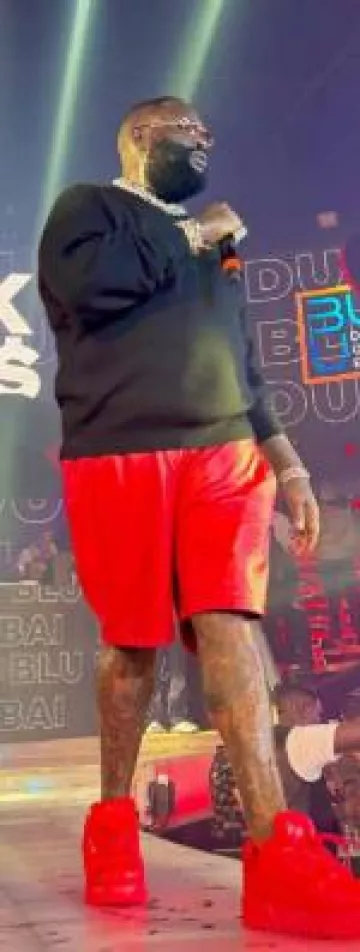 Louis Vuitton LV Trainer Maxi Sneaker usado por Rick Ross en la cuenta de Instagram @richforever