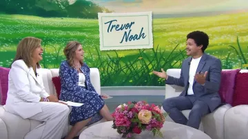 Veronica Beard Battista Dickey Jacket en Ivory porté par Hoda Kotb comme on le voit dans Today with Hoda & Jenna le 26 décembre 2024