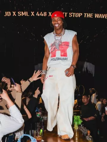 Botte Timberland 6" Premium Wheat portée par Lil Baby sur le compte Instagram @lilbabyrares