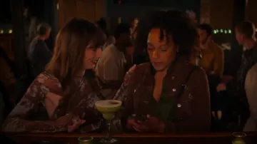 Superdry Cropped Workwear Jacket worn by DI Kat Donovan (Rosalind Eleazar) as seen in Missing You (S01E01)