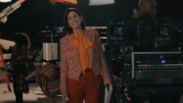 L’Agence Lila Boxy Blazer porté par Elsbeth Tascioni (Carrie Preston) vu dans Elsbeth (S02E08)