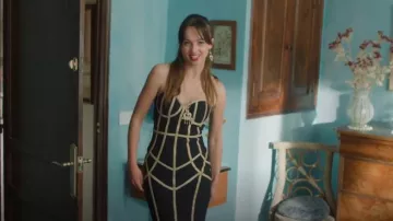 Rorik Midi Dress worn by Olivia Stern (Elizabeth Roberts) as seen in The Split (S04E01)