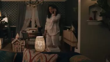 PJ Salvage Loungewear Nordic Nights Long Sleeve Top worn by Officer Kaya Blanke (Carra Patterson) as seen in Elsbeth (S02E08)