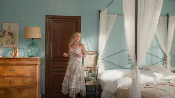 Zimmermann Bowie Pintuck Scarf Casual Dress worn by Rose Defoe (Fiona Button) as seen in The Split (S04E02)