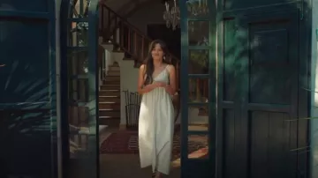 Zara Poplin Midi Dress worn by Olivia Stern (Elizabeth Roberts) as seen in The Split (S04E02)