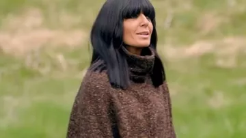 The Traitors UK Claudia Winkleman Poncho