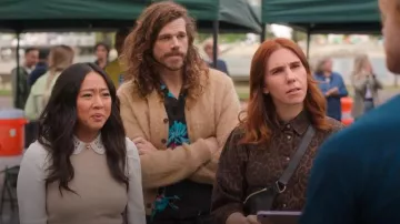 Sandro Duke Floral Shirt worn by Zack Bridgerton (Andre Hyland) as seen in Laid (S01E08)