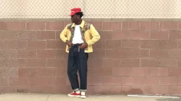 GOLF le FLEUR* Darryl Chuck 70 'Red' worn by Tyler, The Creator in THAT GUY