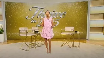 Stine Goya Sgtamar Mini Dress worn by Tamron Hall as seen in Tamron Hall Show on January 3, 2025