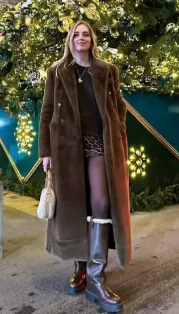 Pendentif Pomellato Orsetto porté par Chiara Ferragni sur son Instagram le 4 janvier 2025