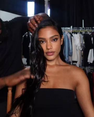 Robe écrémée de Letitia Fontana sur le compte Instagram @letitia_fontana