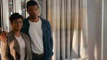Jason Scott Wilson Button Down worn by Noah Sexton (Roland Buck III) as seen in Chicago Med (S10E02)