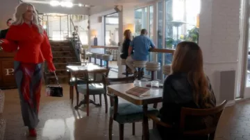 Alexandre Vauthier Raquel 105 Botines de charol rojo usados por Erika Girardi como se ve en The Real Housewives of Beverly Hills (T14E06)