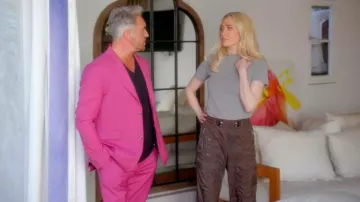 Pantalón cargo Diesel Lucrezia usado por Erika Girardi como se ve en The Real Housewives of Beverly Hills (T14E06)
