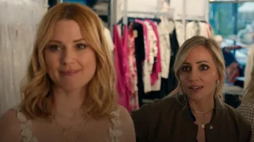 Gorjana Venice Necklace worn by Brie Sheridan (Zibby Allen) as seen in Virgin River (S06E01)