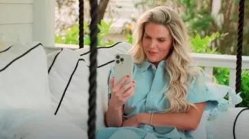 Polo Ralph Lauren Chambray Midi Shirt Dress worn by Madison LeCroy as seen in Southern Charm (S10E05)