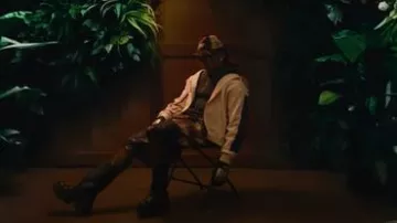 Kadoya Black Leather & Metal Plate 'Hammer' Gloves worn by Offset in Offset - Swing My Way