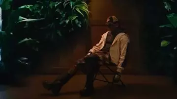 Balenciaga Black Leather 'Hummer' Boots worn by Offset in Offset - Swing My Way