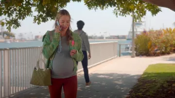 Urban Outfitters Crop Cardigan worn by Liesel Kopp as seen in Shrinking (S02E11)
