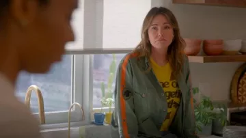 Mother The Sinful Tee Shirt Get It Together worn by Liz (Christa Miller) as seen in Shrinking (S02E12)