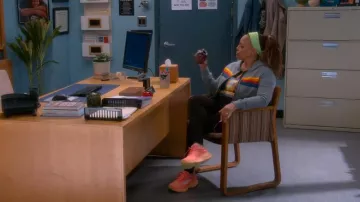 Aviator Nation 5 Stripe Hoodie worn by Regina Upshaw (Kim Fields) as seen in The Upshaws (S06E01)