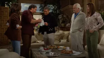 Mother The Dodger Sneak Wide Leg Jeans worn by  Taylor Hayes(Rebecca Budig) as seen in The Bold and the Beautiful on January 13, 2025