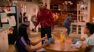Champion Scrunch Dye Hoodie worn by Bernard Upshaw (Mike Epps) as seen in The Upshaws (S06E04)