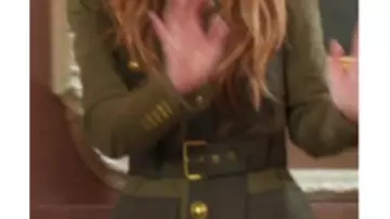 Green Patch Pocket Jacket worn by (Chrishell Stause) in The Traitors (S01)