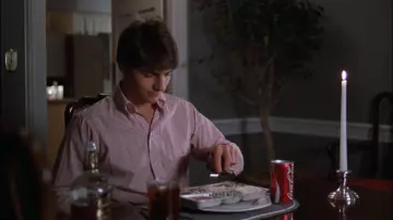 Frozen Meal eaten by Joel (Tom Cruise) in Risky Business