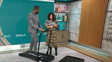 Ulla Johnson Sonia Skirt worn by Gabrielle Kerr as seen in CBS Mornings on January 14, 2025