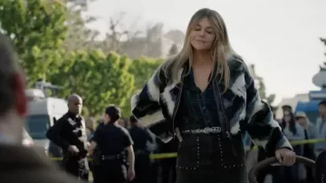 Rag & Bone Baby Spire Hip Belt worn by Morgan Gillory (Kaitlin Olson) as seen in High Potential (S01E09)