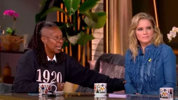 The BK Circus 1920 Antracite worn by Whoopi Goldberg as seen in The View on January 6, 2025