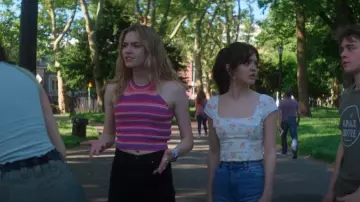 Lauren Nicole Kade Haut porté par Cece Brewer (Jayden Bartels) comme on le voit dans Chair de poule (S02E05)