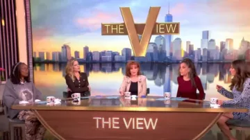 Isabel Marant Elyo Camo Cargo Pants worn by Whoopi Goldberg as seen in The View on January 9, 2025