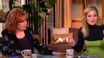 Cinq a Sept Cheyenne Pansy Garden Blazer usado por Joy Behar como se ve en The View el 10 de enero de 2025