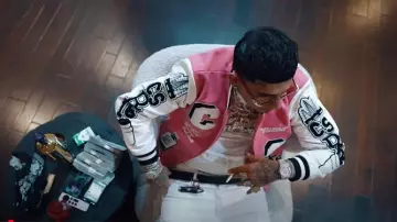 Tom Ford Matte Black 'T Icon' Belt worn by DeeBaby in DeeBaby - Half a Ticket (Official Music Video)