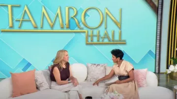 Alexis Viktora Dress worn by Tamron Hall as seen in Tamron Hall Show on January 15, 2025