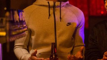 Grey sweatshirt hoody Nike in Creed