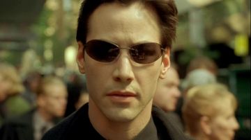 Réplica de gafas de sol de Neo (Keanu Reeves) en The Matrix