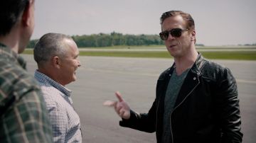 Las gafas de sol Persol de Bobby Axelrod (Damian Lewis) en Billions S01E04