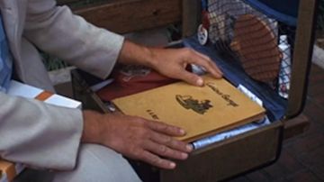 The book Curious George by H. A. Rey, favorite book of Forrest Gump (Tom Hanks) in Forrest Gump