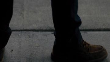 The boots Chippewa "Moc Toe" of Jack Reacher (Tom Cruise) in Jack Reacher